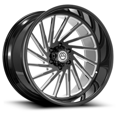 Artem Offroad A205 Black Milled Wheel