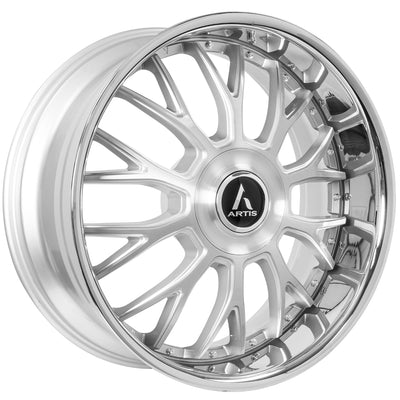 Artis Grind XL Silver Machined Wheel