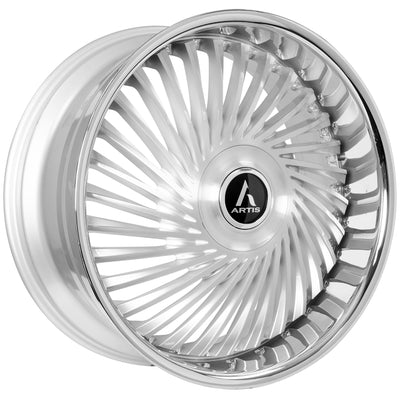 Artis Juicy XL Silver Machined Wheel