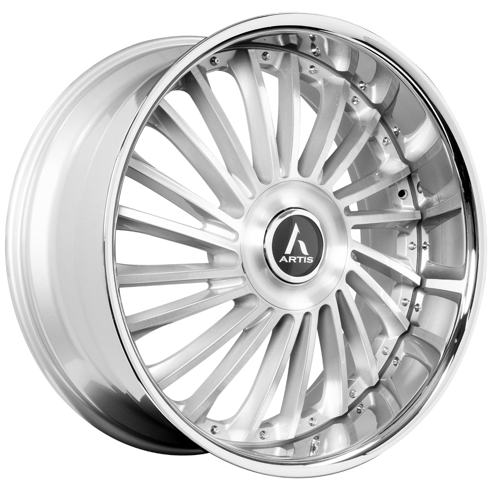 Artis Renegade XL Silver Machined Wheel