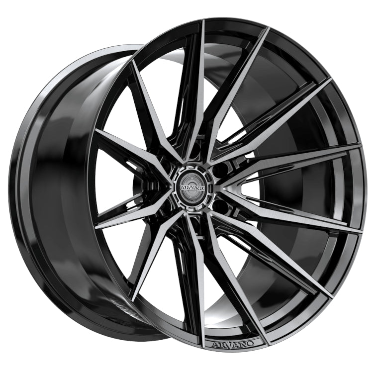 Arvano Savona Black Brushed Wheel