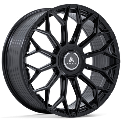 Asanti Black AB051 Gloss Black wheel