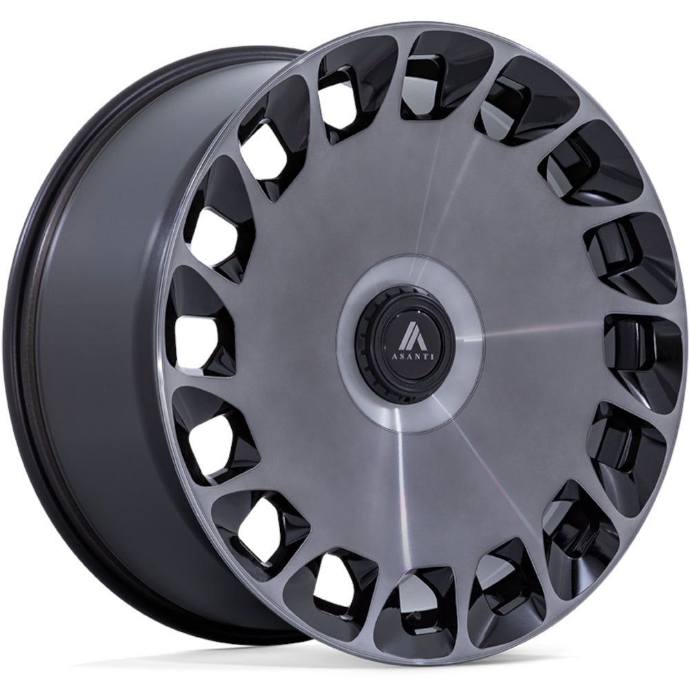 Asanti Black ABL-45 Black Machined Wheel