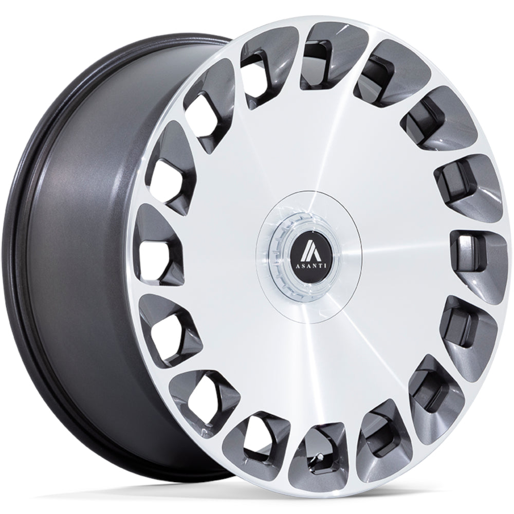 Asanti Black ABL-45 Platinum Machined Wheel