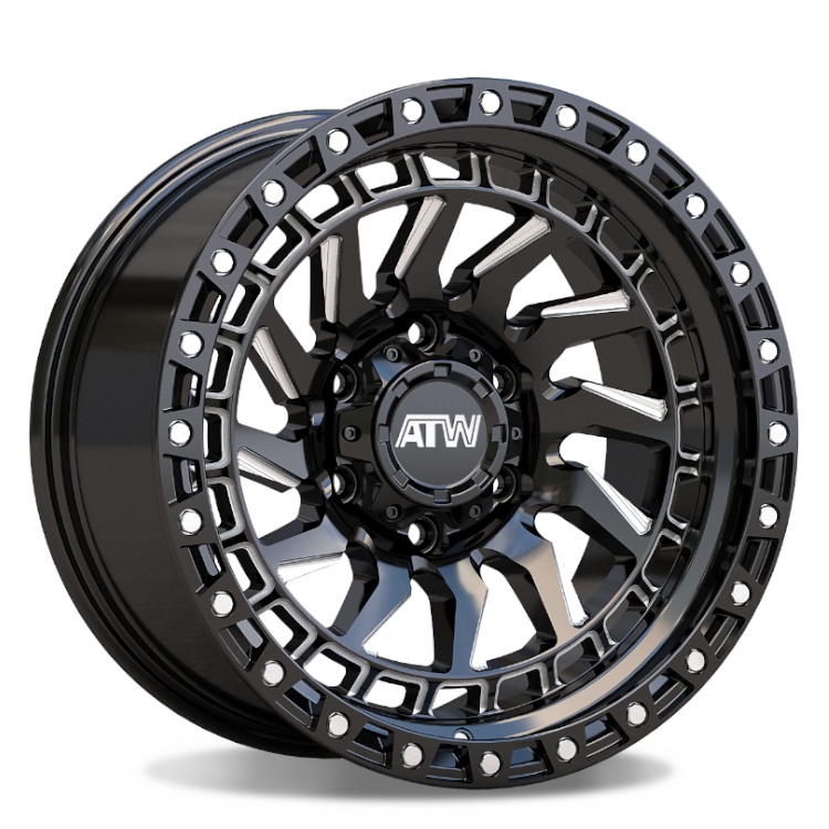 ATW Culebra Black Milled Wheel