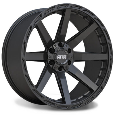 ATW Everglades Satin Black Wheel