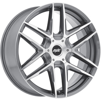 Avenue A613 Gray Machined Wheel