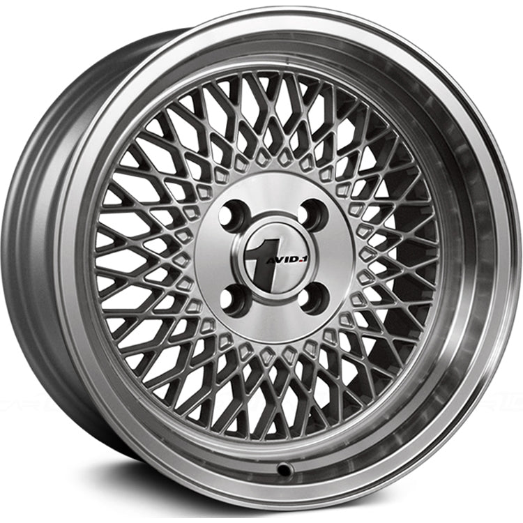 AVID1 AV18 Silver Machined Wheel