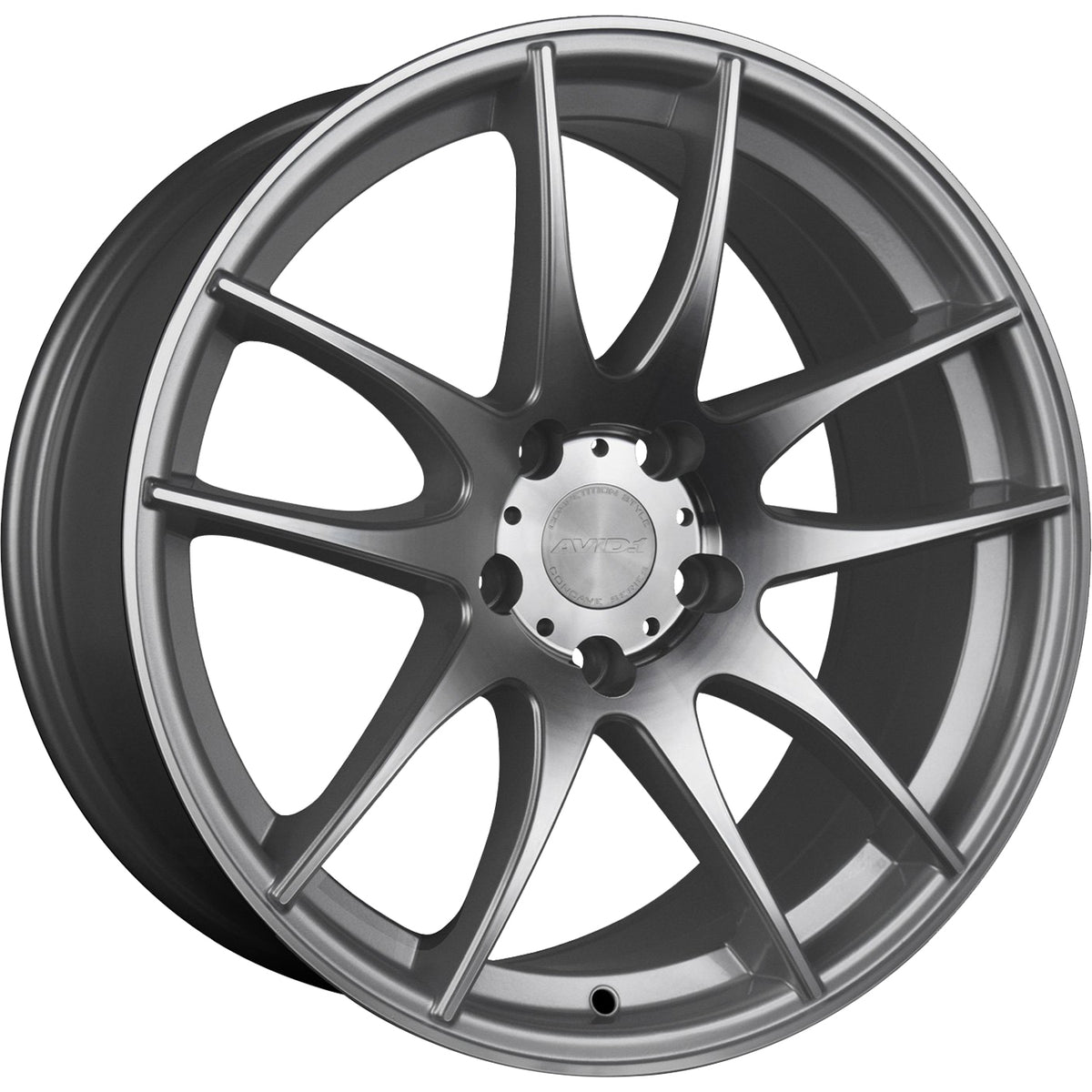 AVID1 AV32 Silver Machined Wheel