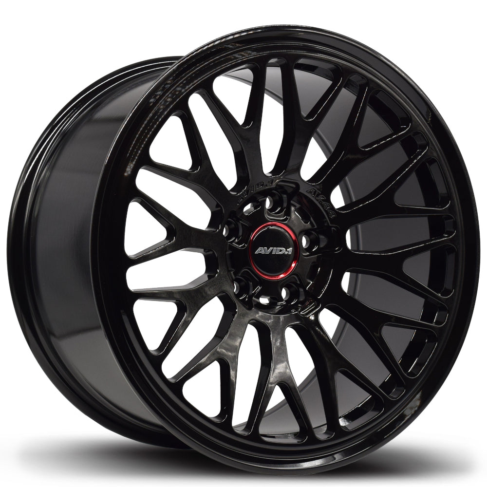 AVID1 AV44 Gloss Black Wheel