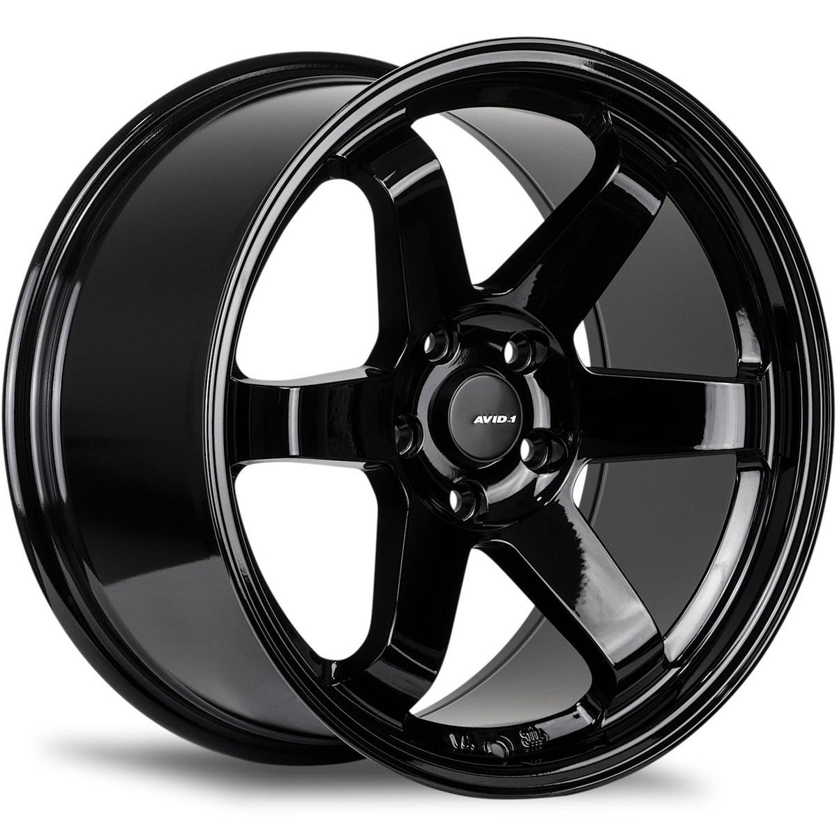 AVID1 AV6 Gloss Black Wheel