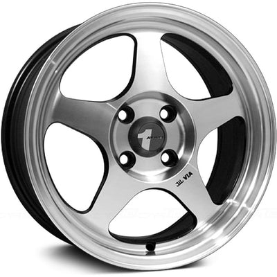 AVID1 AV8 Machined Black wheel