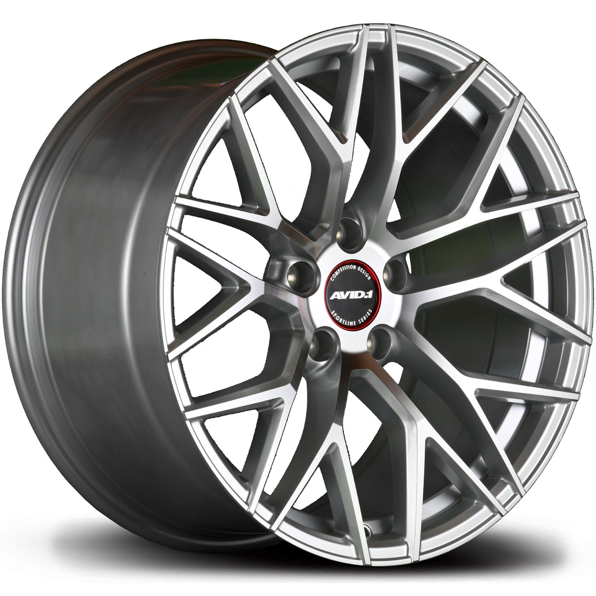 AVID1 SL03 Silver Machined Wheel