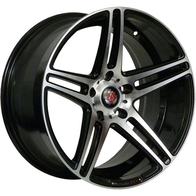 Axe EX12 Black Machined Wheel