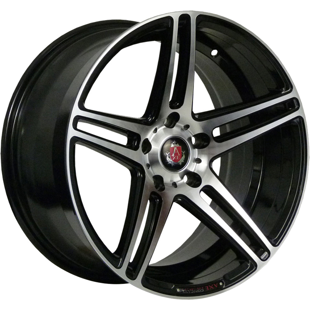 Axe EX12 Black Machined Wheel