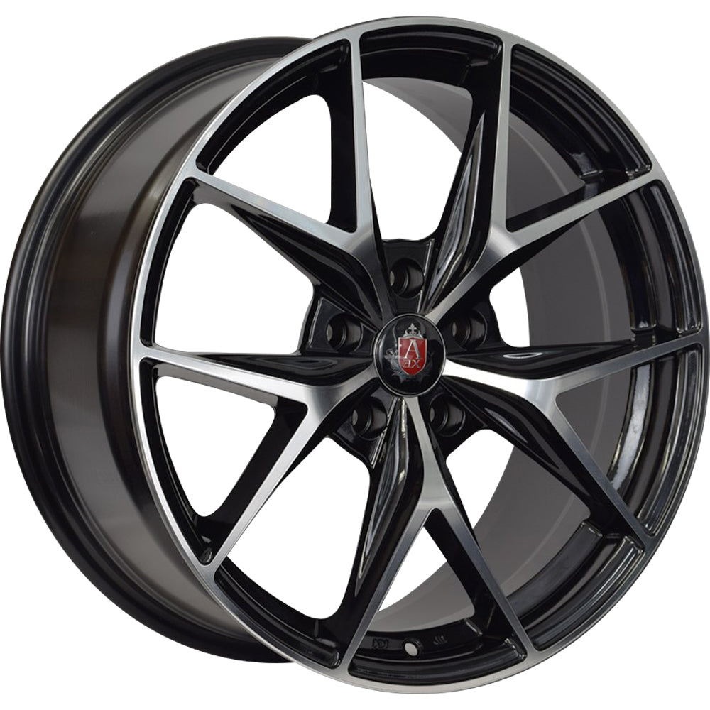Axe EX27 Black Machined Wheel