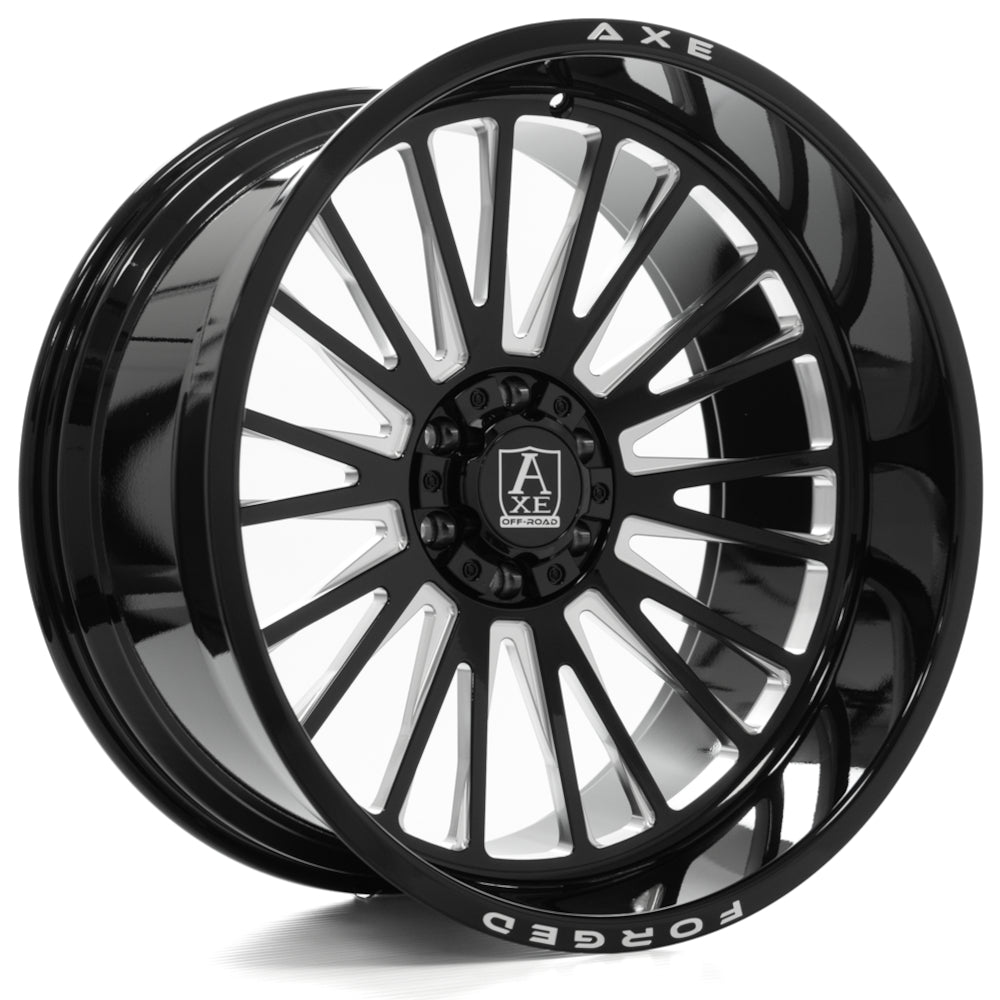 Axe Forged AF7 Black Milled Wheel