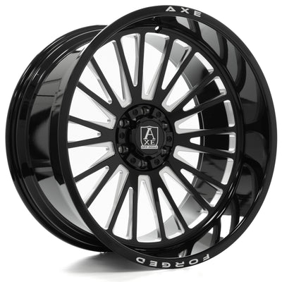 Axe Forged AF7 Black Milled Wheel