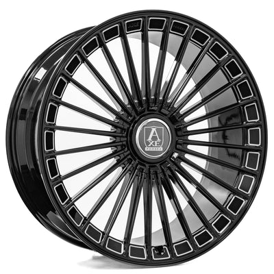Axe Forged FF4 Black Milled Wheel