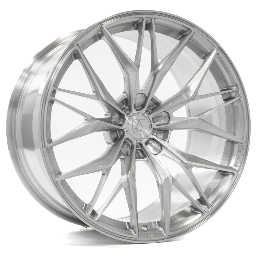 Axe Forged FF5 Silver Brushed Wheel