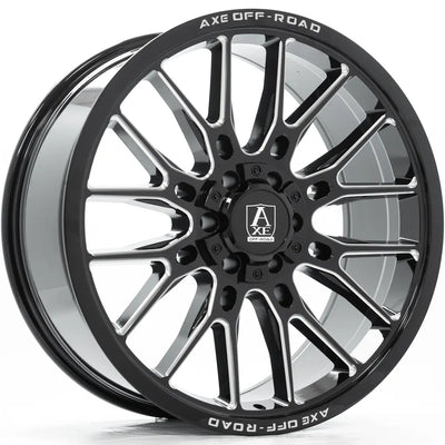 Axe Offroad Atlas Black Milled Wheel