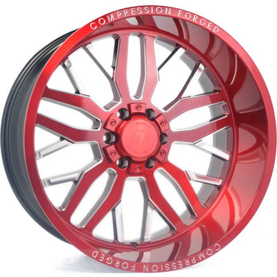 Axe Offroad AX1.2 Red Milled Wheel