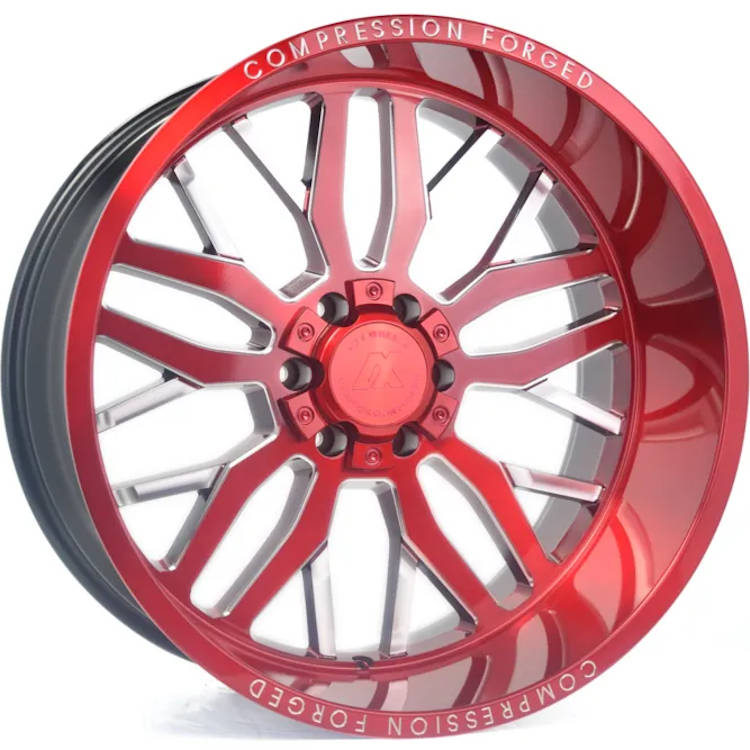 Axe Offroad AX1.2 Red Milled Wheel