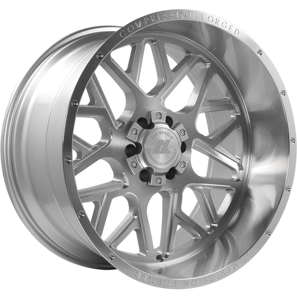 Axe Offroad AX5.1 Silver Machined Wheel