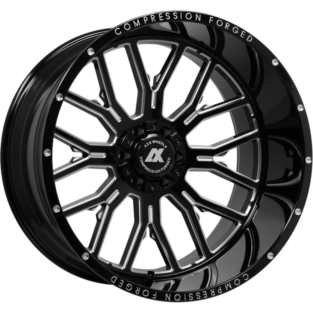 Axe Offroad AX6.0 Black Milled Wheel