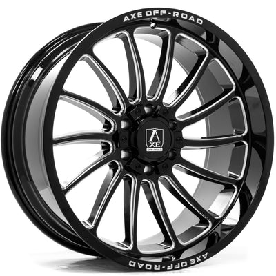 Axe Offroad Chronus Black Milled Wheel