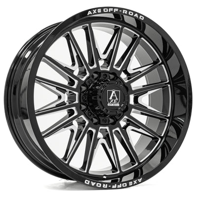 Axe Offroad Echo Black Milled Wheel