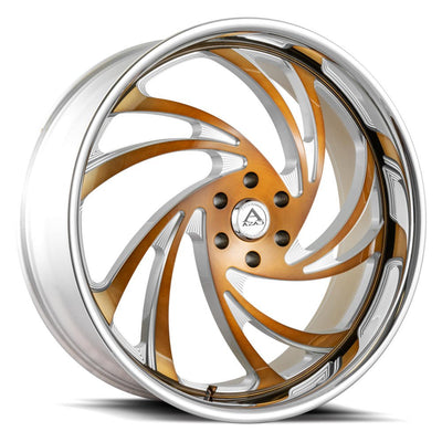 Azad AZ Drip Gold Milled Wheel