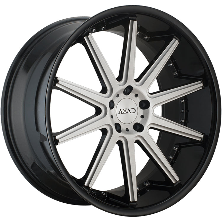 Azad AZ95 Black Brushed Wheel
