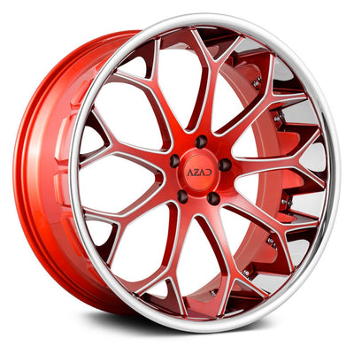 Azad AZ99 Red Milled Wheel
