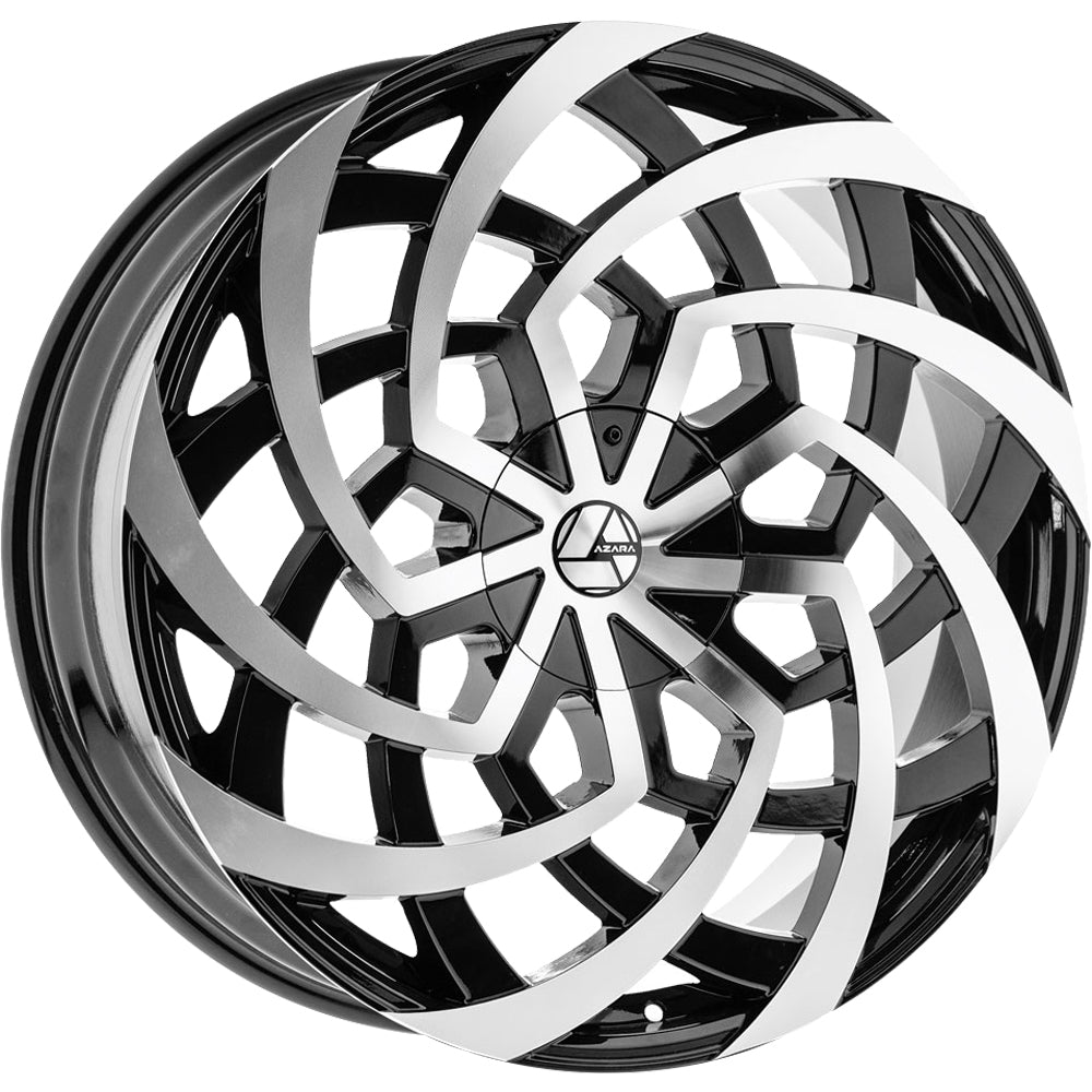Azara AZA-521 Black Machined Wheel
