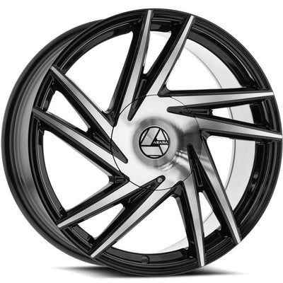 Azara AZA-529 Black Machined Wheel