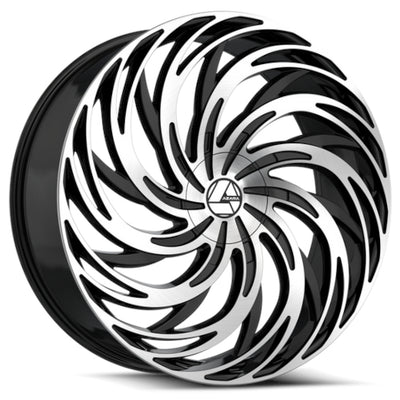 Azara AZA-531 Black Machined Wheel