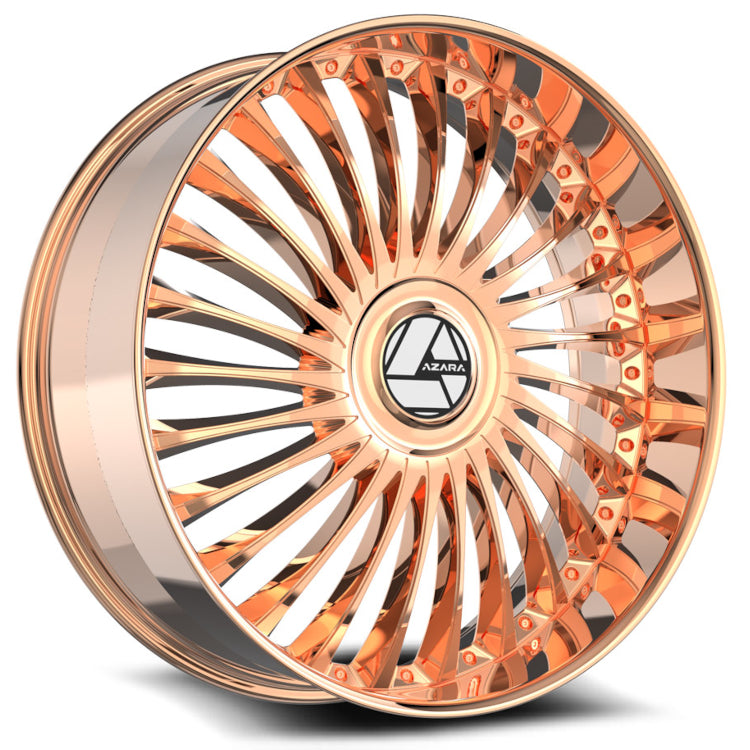 Azara AZX-103 Rose Gold Wheel