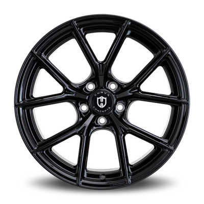 Curva CFF70 Gloss Black wheel