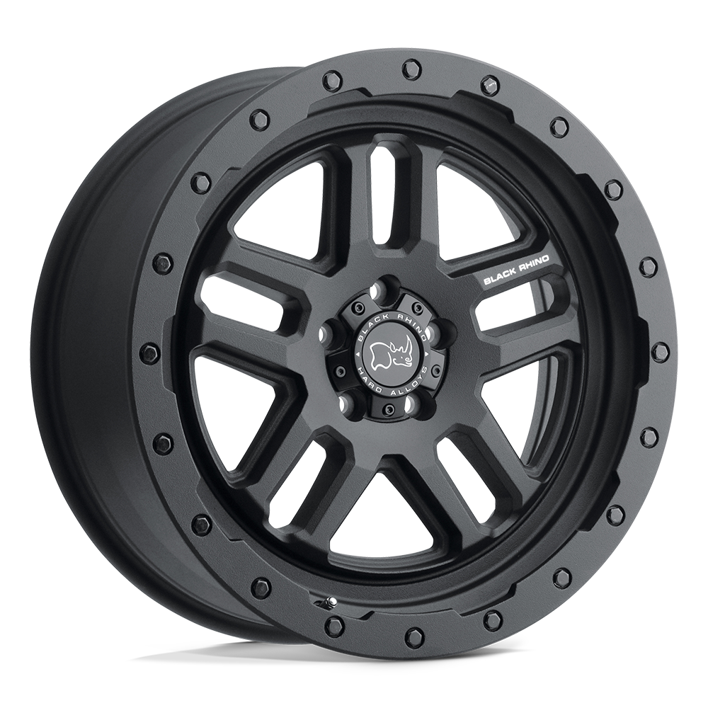 Black Rhino Hard Alloys BARSTOW Black wheel