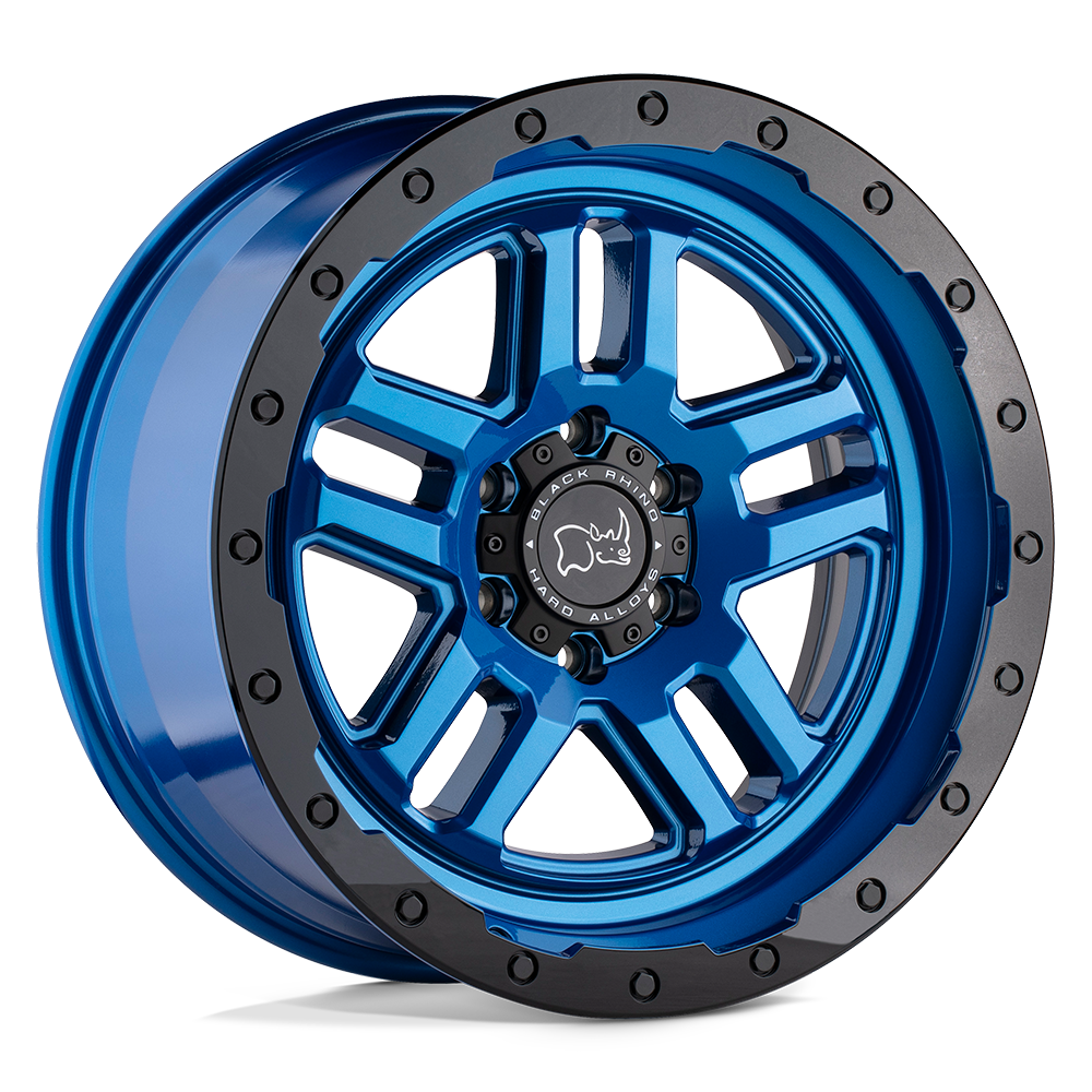 Black Rhino BARSTOW Blue wheel