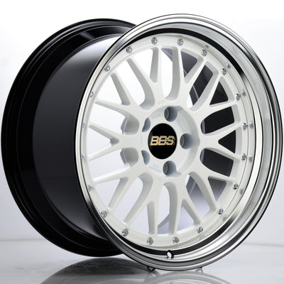 BBS LM White Machined Wheel