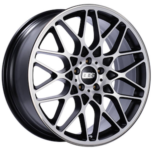 BBS RX-R Black Machined Wheel