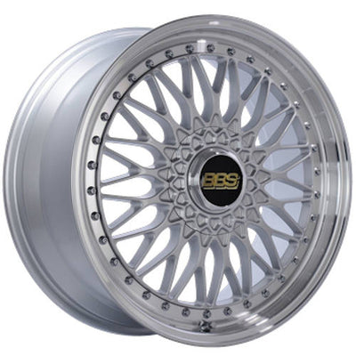 BBS Super RS Silver Machined wheel