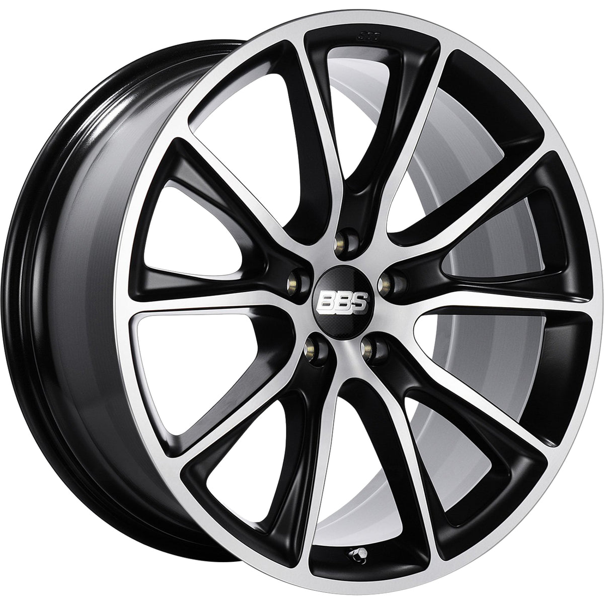 BBS SV Black Machined Wheel