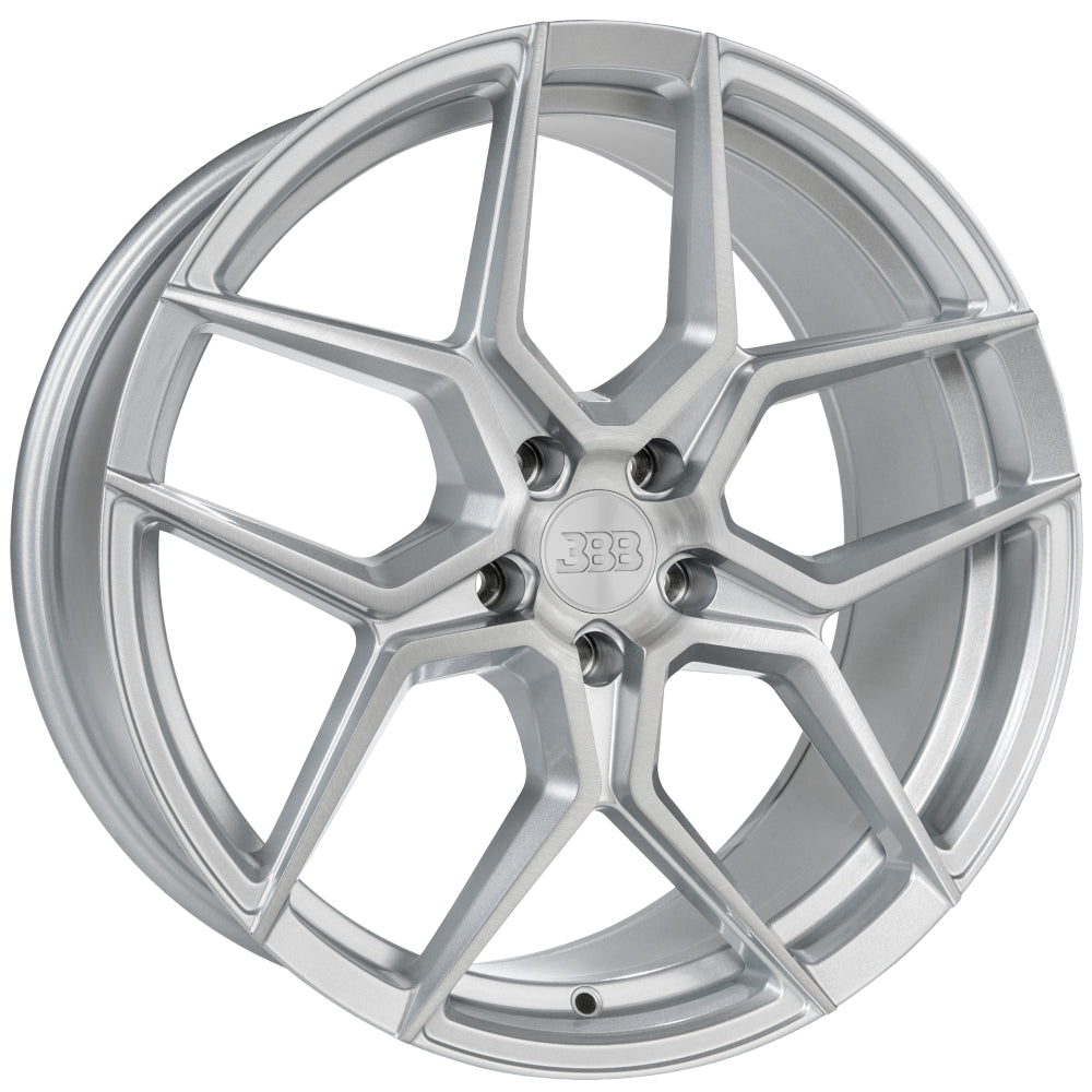 Big Baller Brand Z05 Silver Brushed Wheel