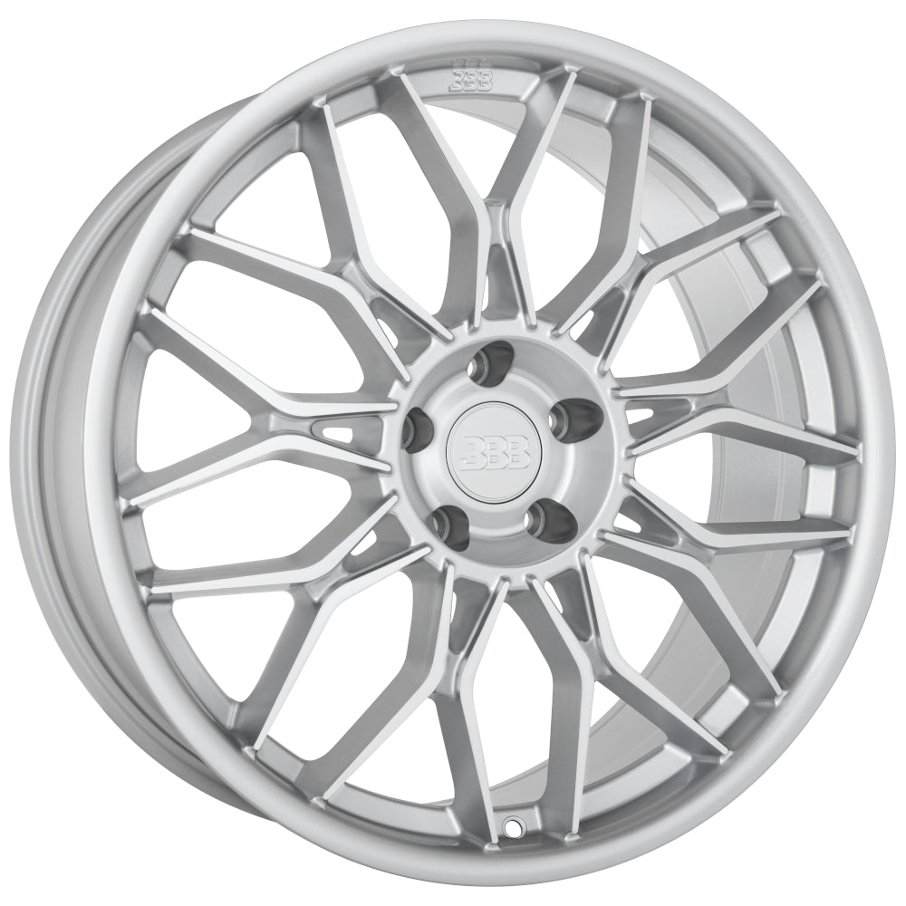 Big Baller Brand Z08 Silver Machined Wheel