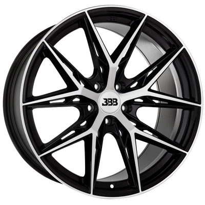 Big Baller Brand Z11 Black Machined wheel