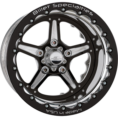 Billet Specialties Street Lite Black Machined Wheel