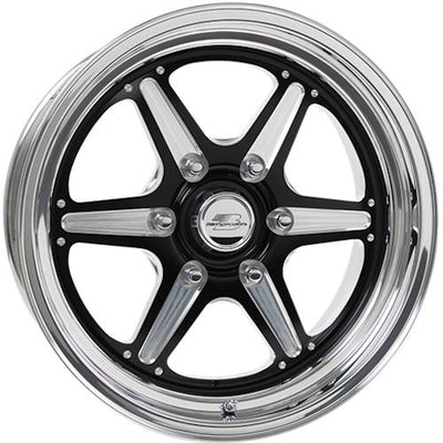 Billet Specialties Street Lite Truck Black Machined Wheel